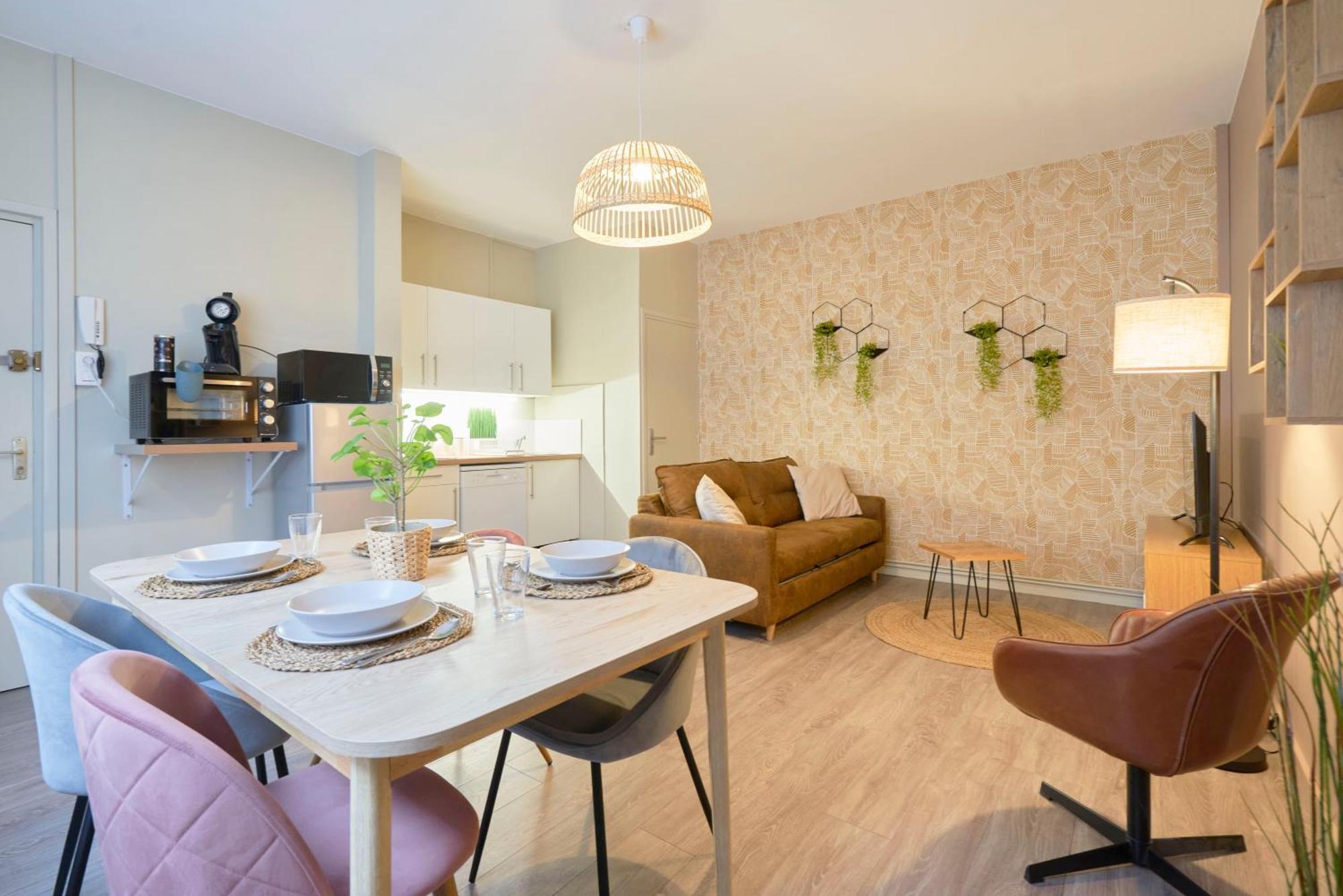 Апартаменти Locationstourcoing - Le 100 Екстер'єр фото